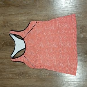 (XL) Hyba Athletic Sporty Gym Yoga Outdoor Running Hybamove Heathered Racerback